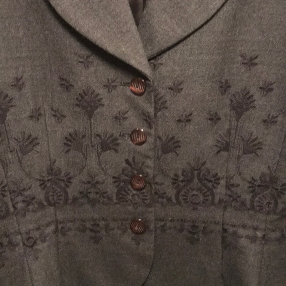 Frances & Rita gray wool jacket - Picture 4 of 4